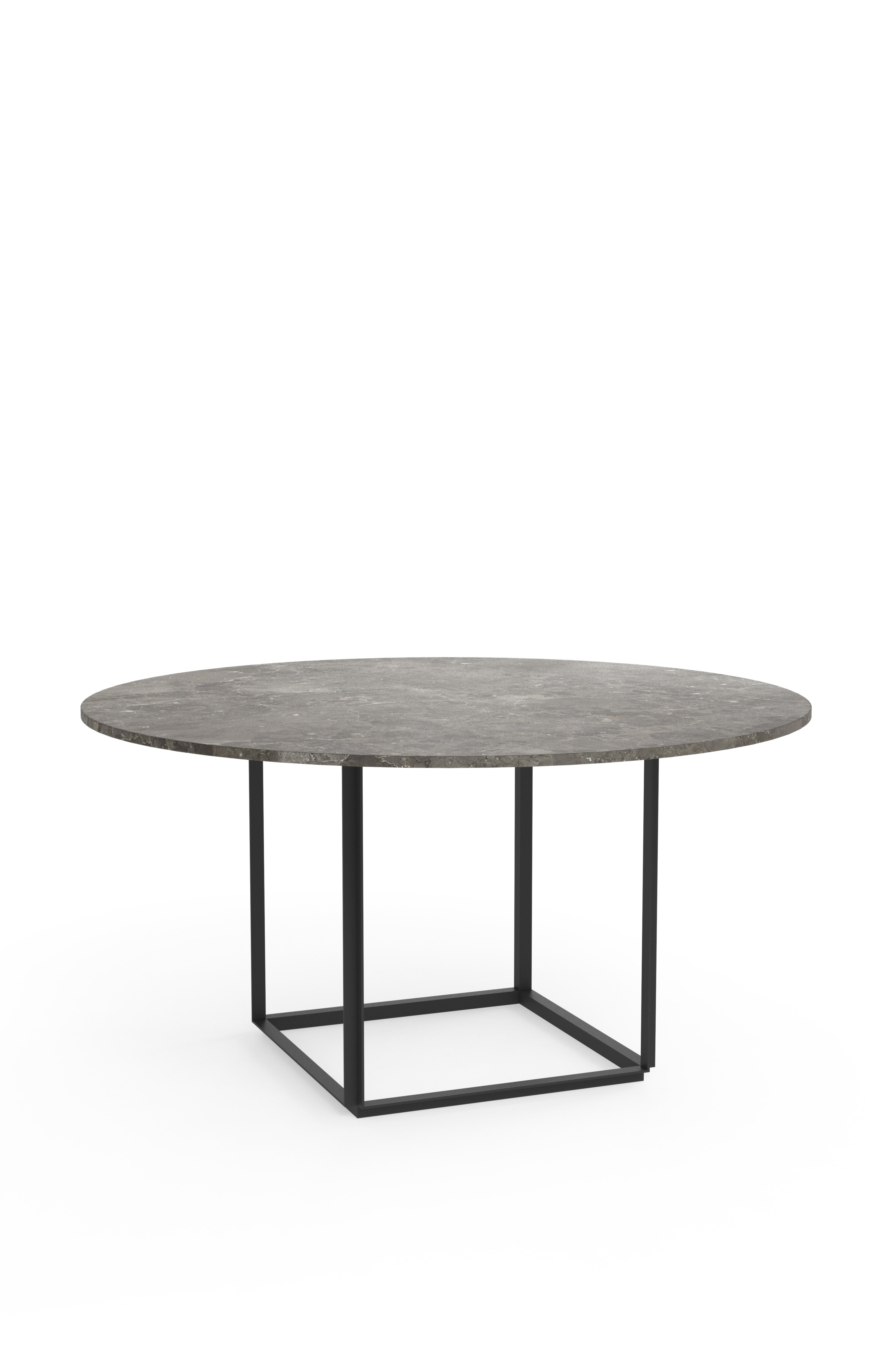 Florence Dining Table 145 cm - Gris Du Marais Marble