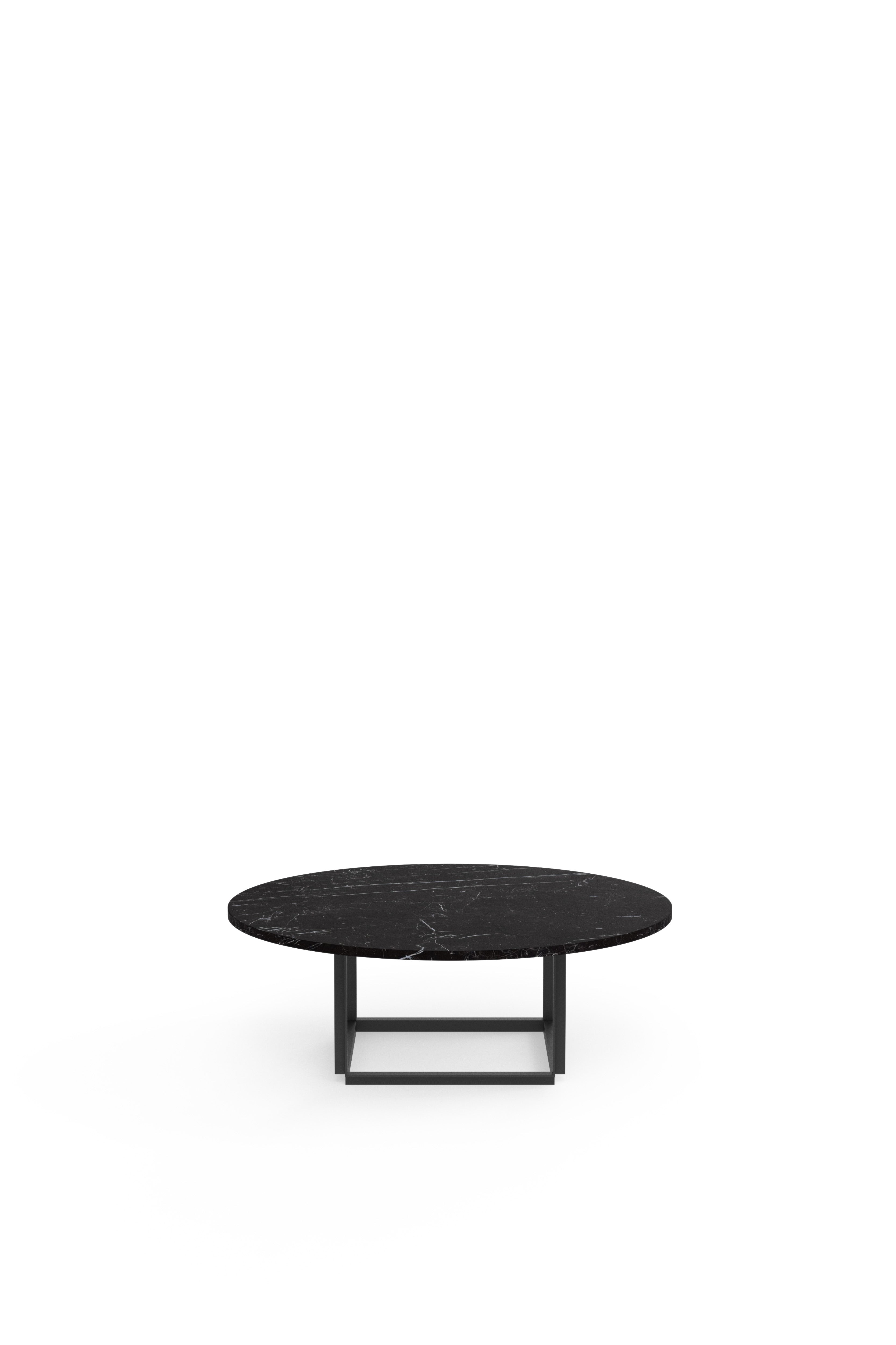 Florence Coffee Table - Black Marquina Marble