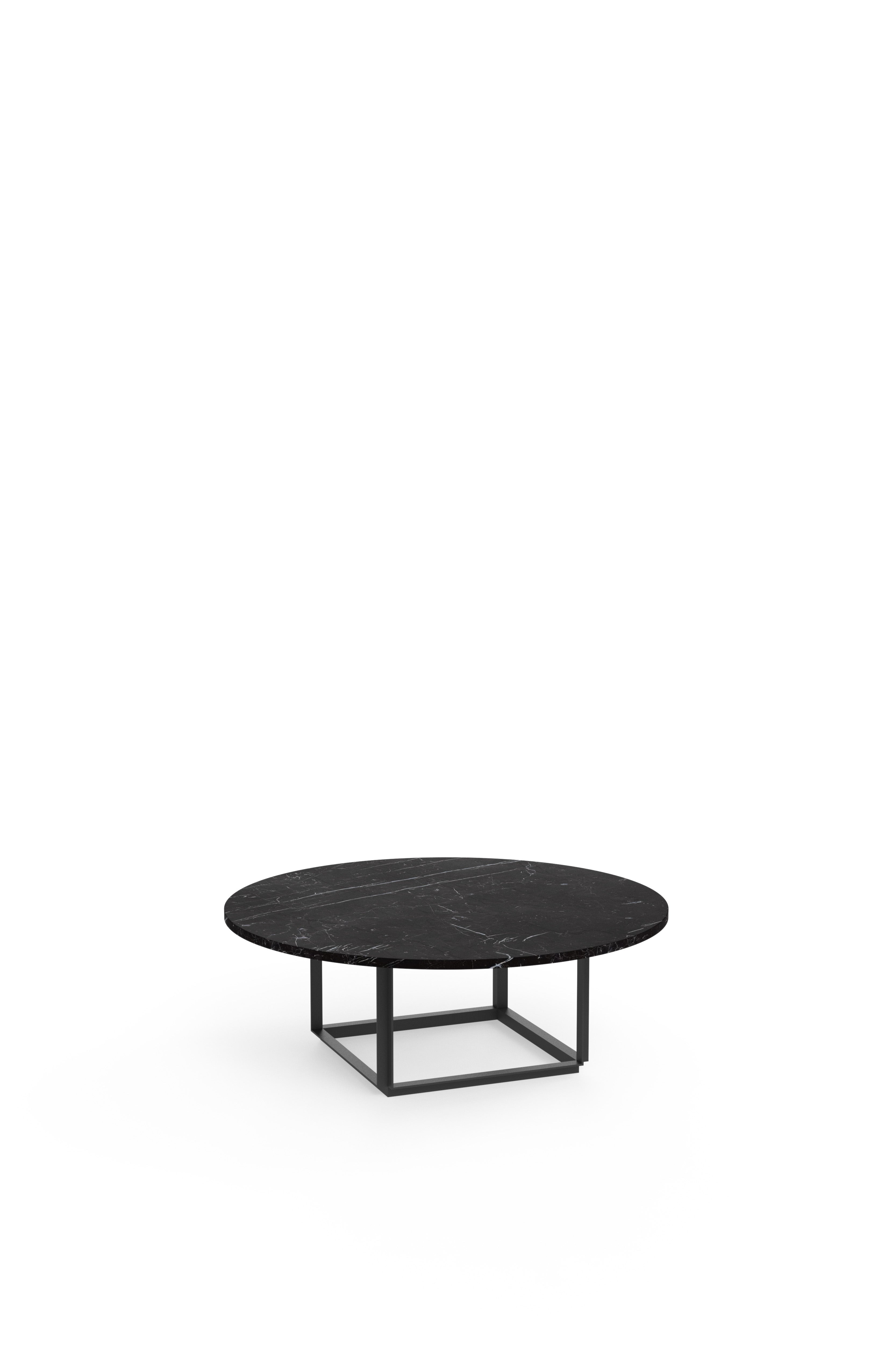 Florence Coffee Table - Black Marquina Marble
