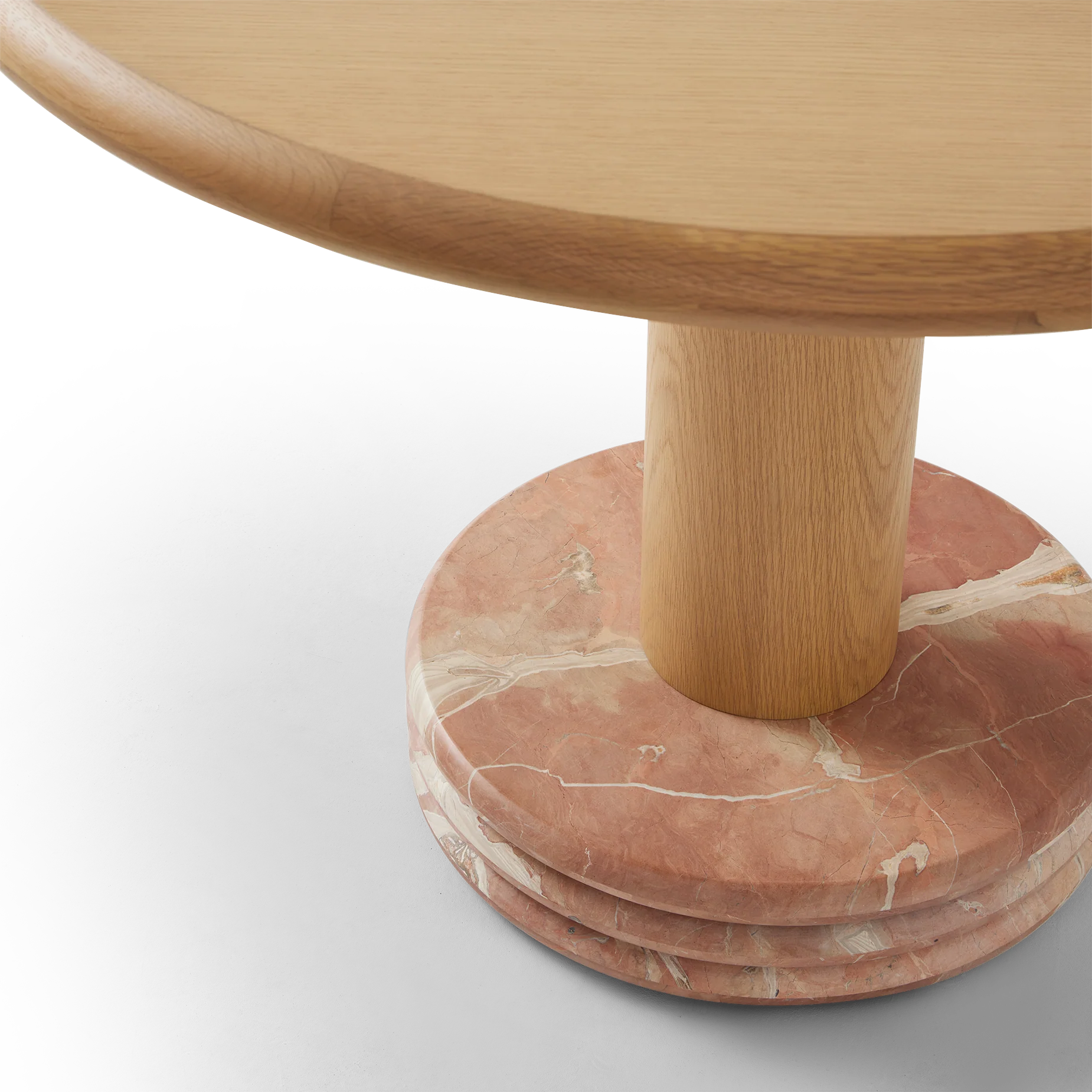 Bistro 105 Dining Table - Oak & Marble