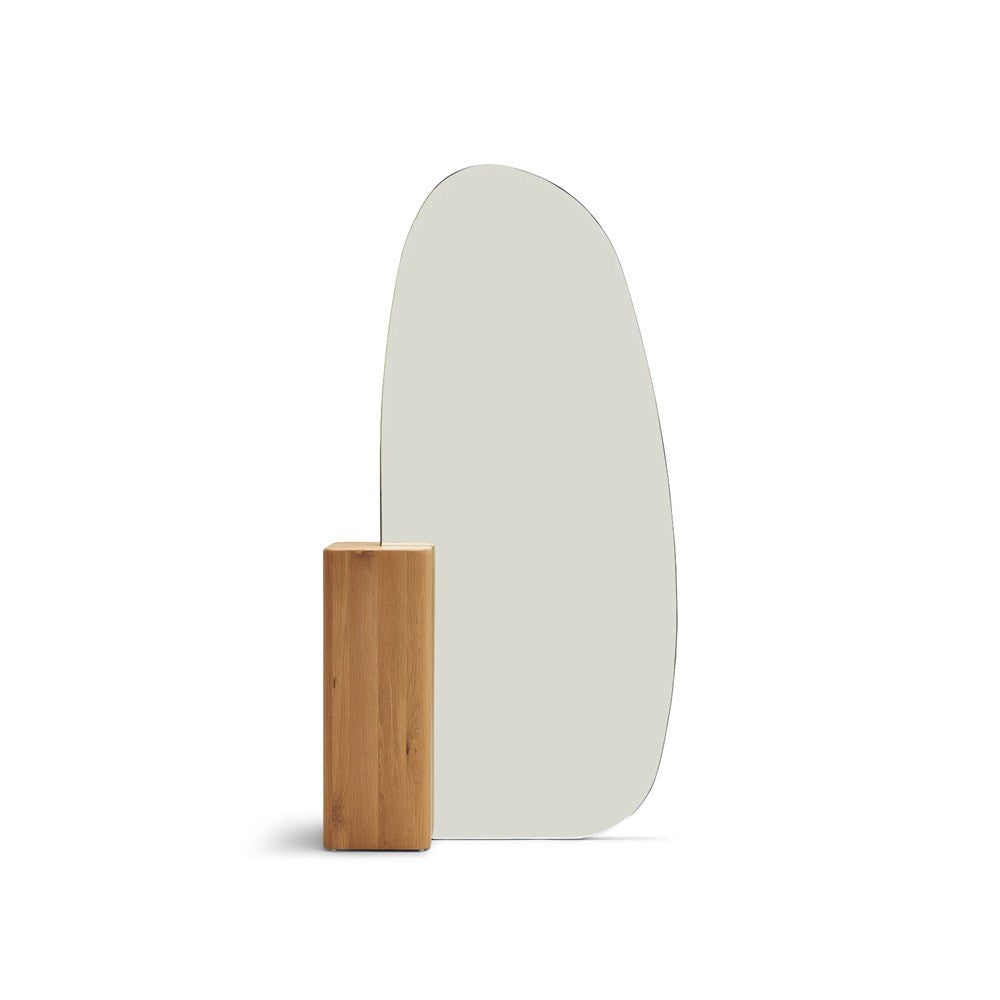 Block Floor Mirror