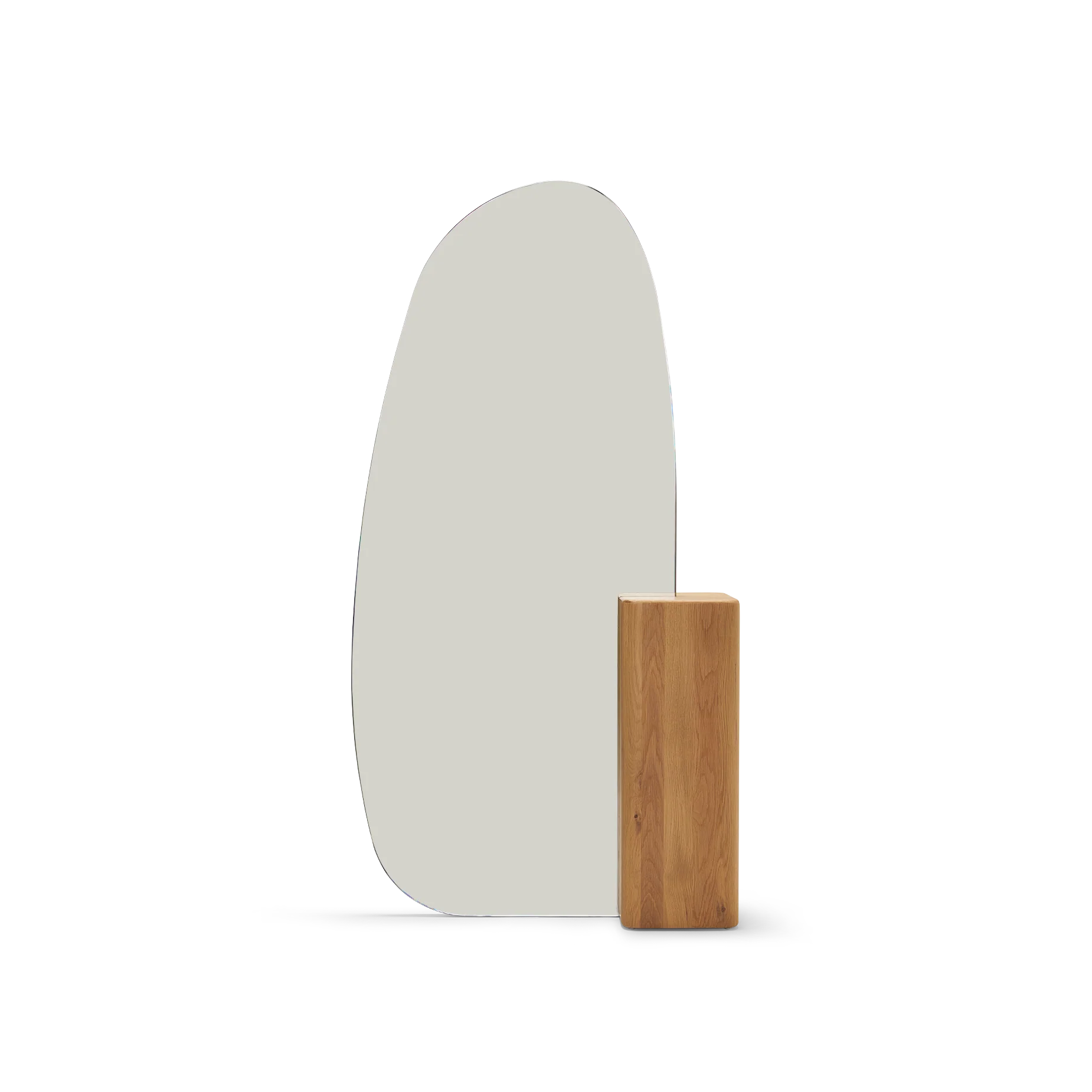 Block Floor Mirror