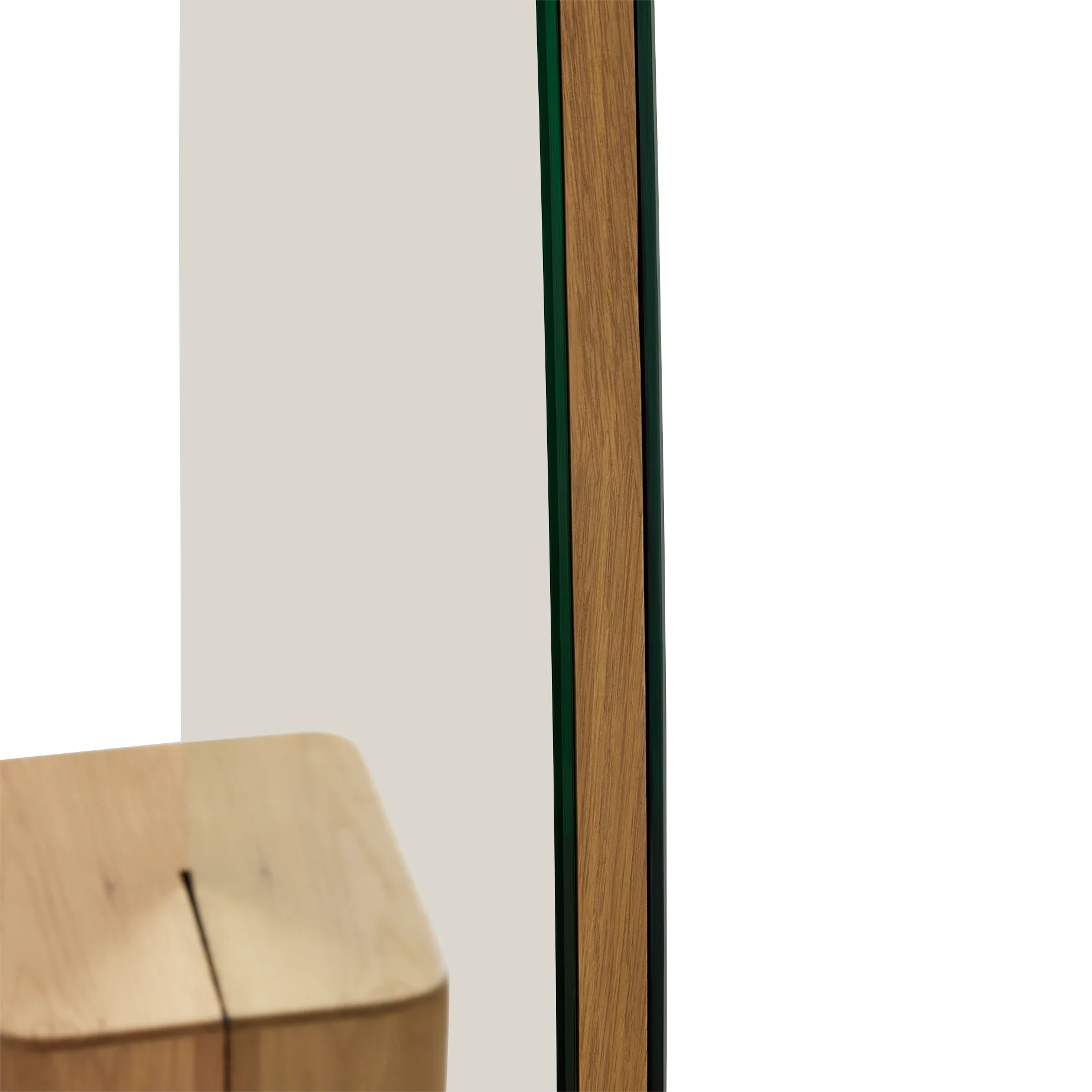 Block Floor Mirror