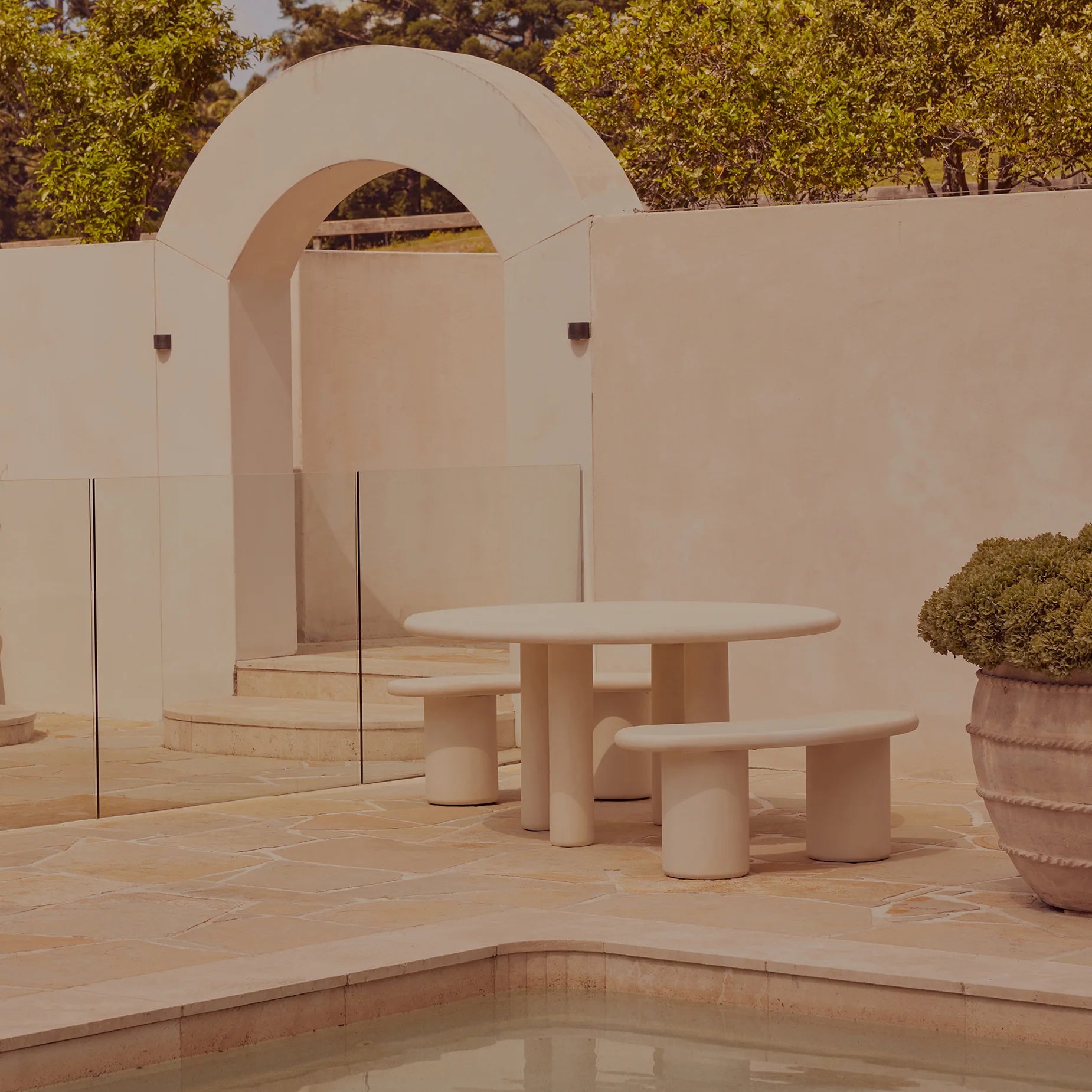 Earth Outdoor Dining Table