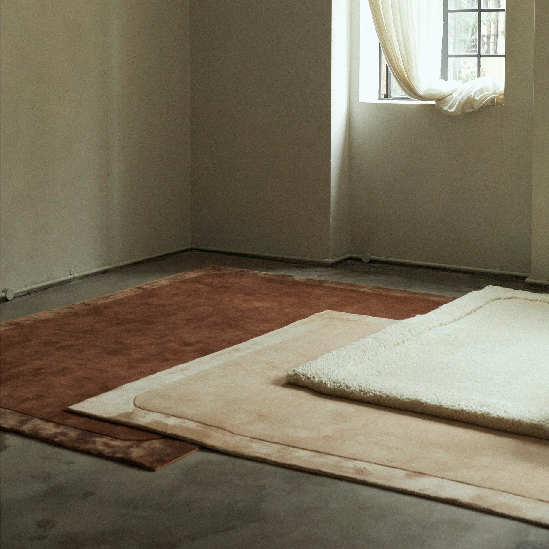 Radius Shag Floor rug - Arborio