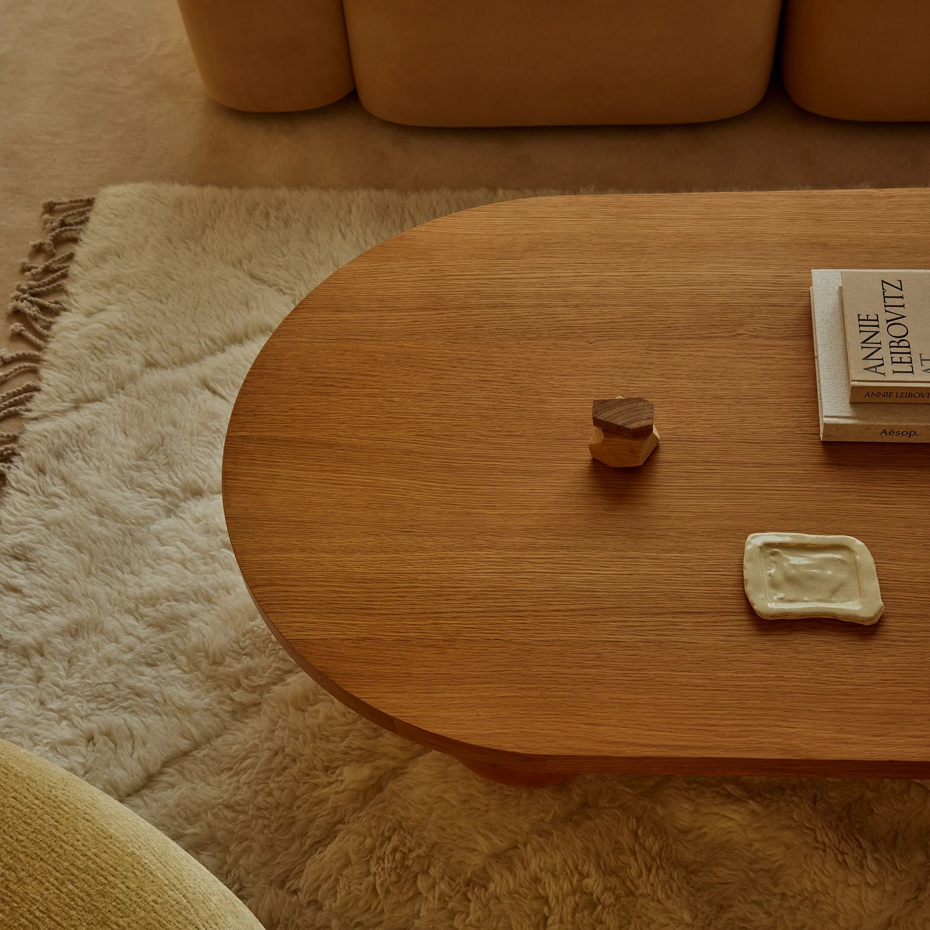 Yoko Capsule Coffee Table - Oak