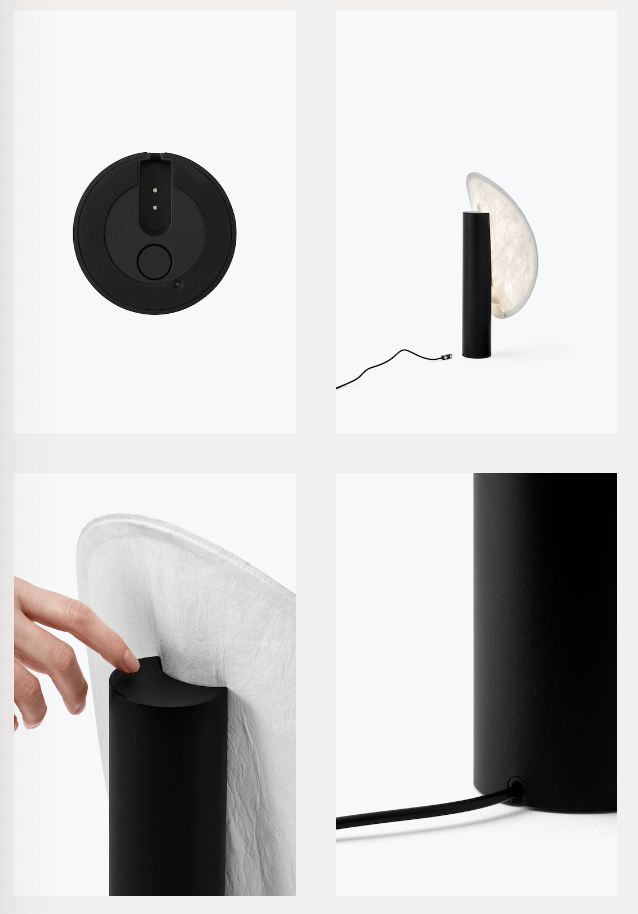 Tense Portable Lamp - Black