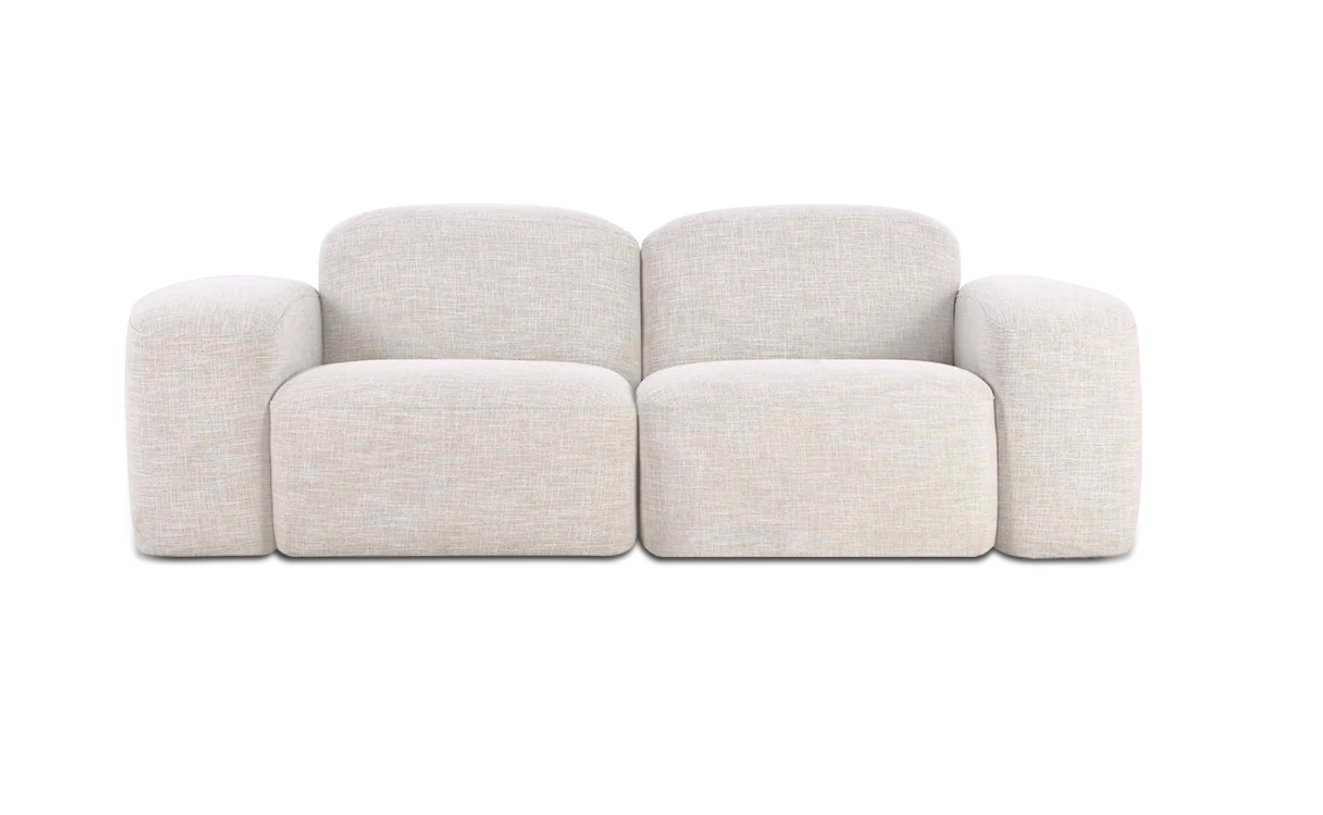 Muse 2 Seat Sofa - Byron Oyster