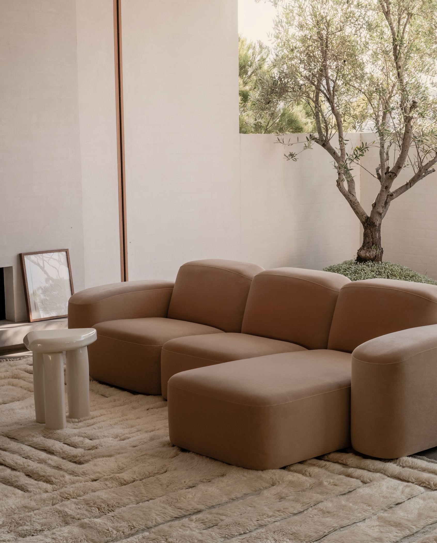 Muse 3 Seat Chaise Sofa - RHF