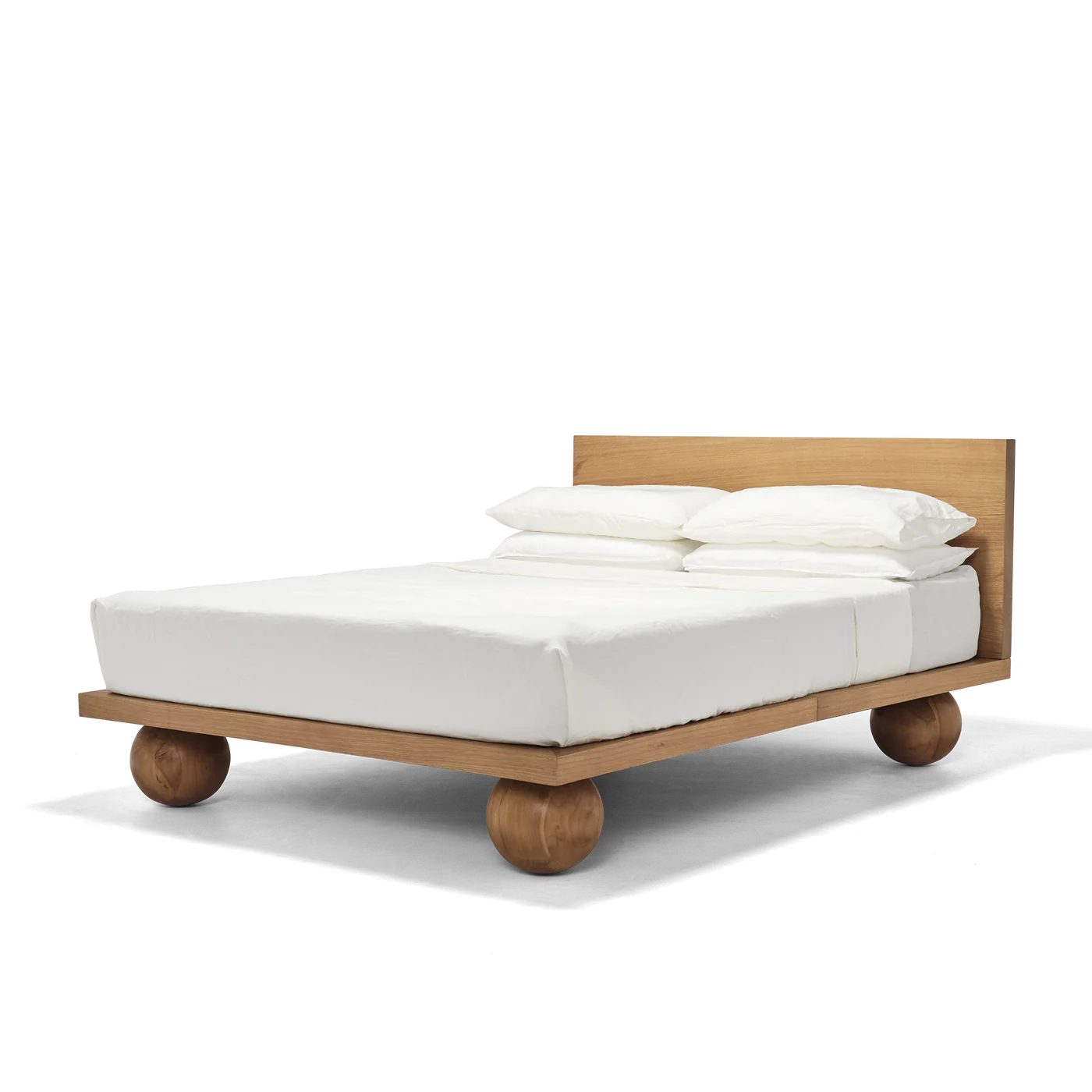 Yoko Super King Bed - Oak