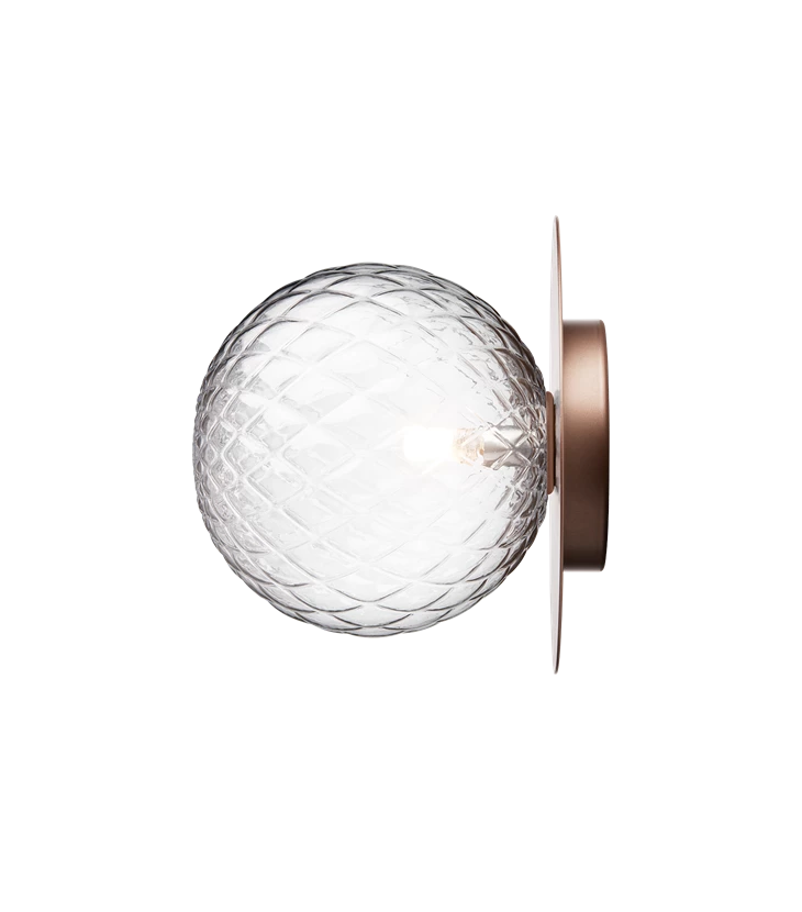 Liila 1 Large - Dark Bronze / Optic Clear