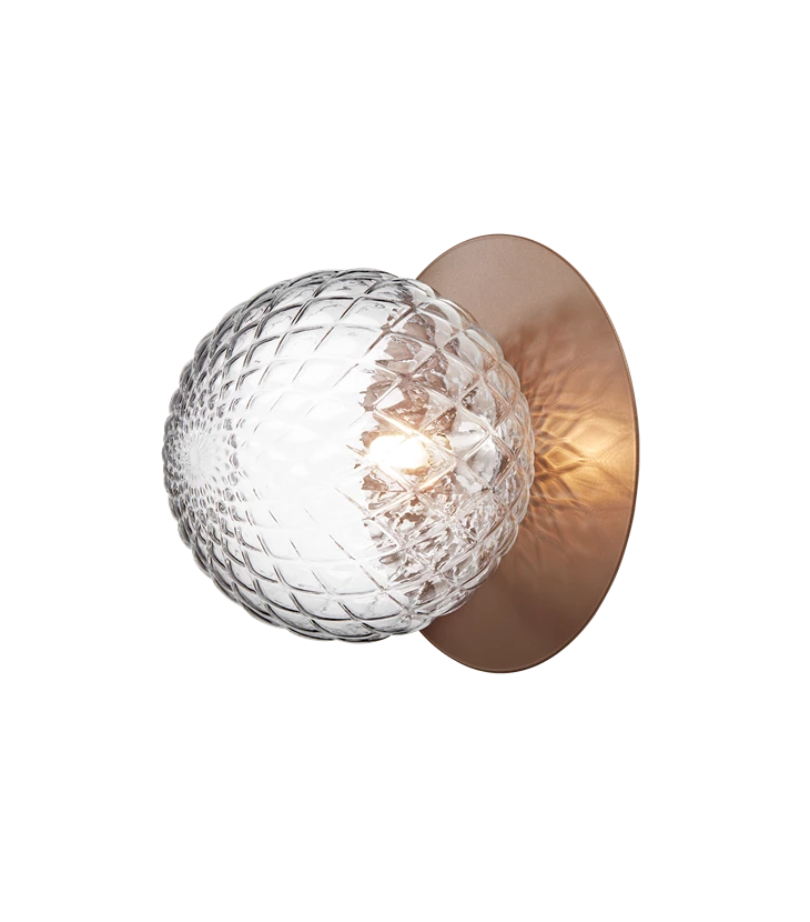 Liila 1 Large - Dark Bronze / Optic Clear