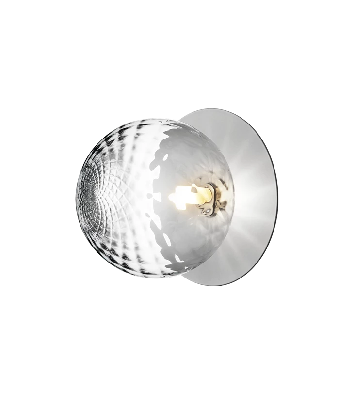 Liila 1 Large - Silver / Optic Clear