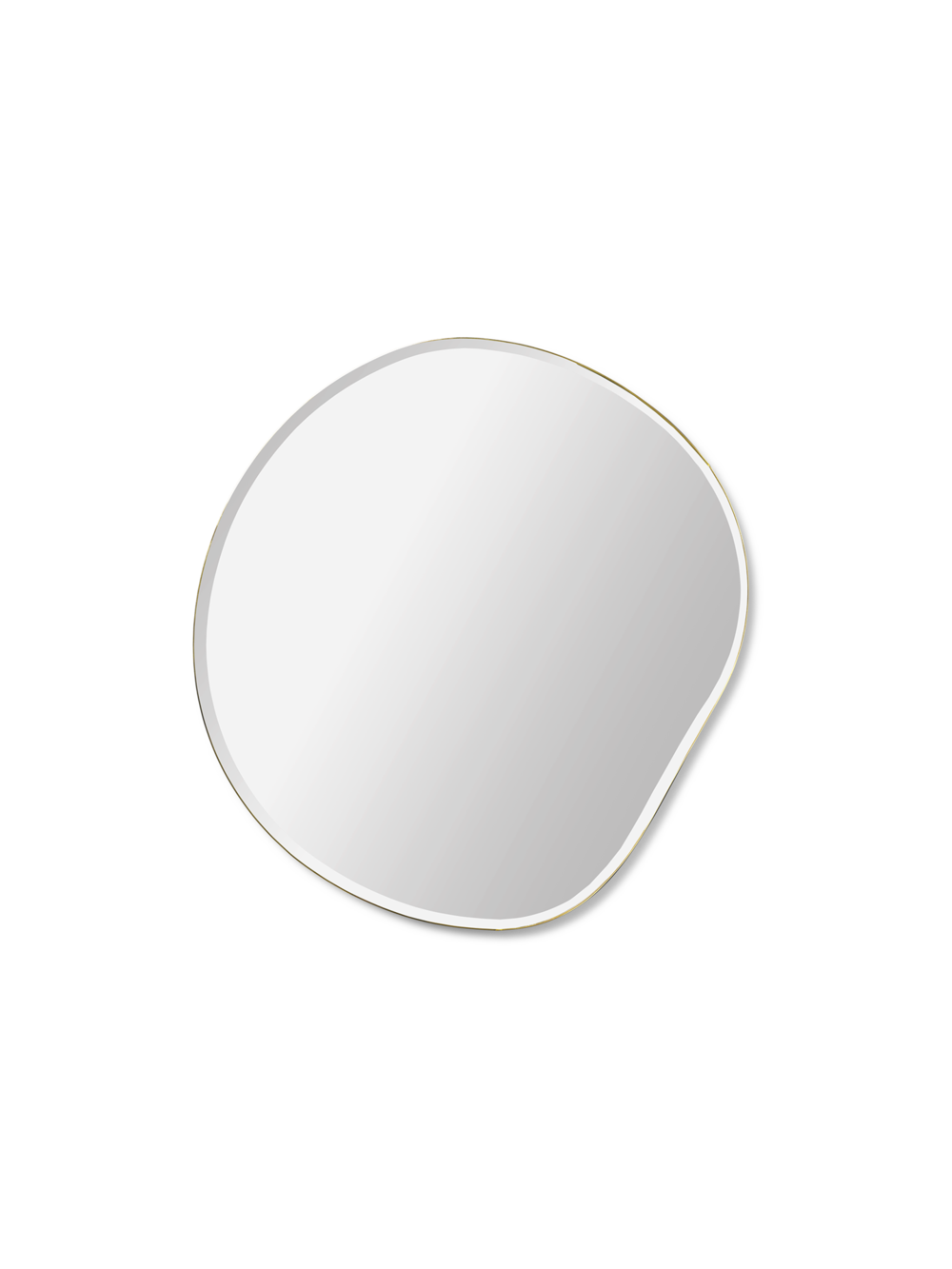 Pond Mirror Small - Brass
