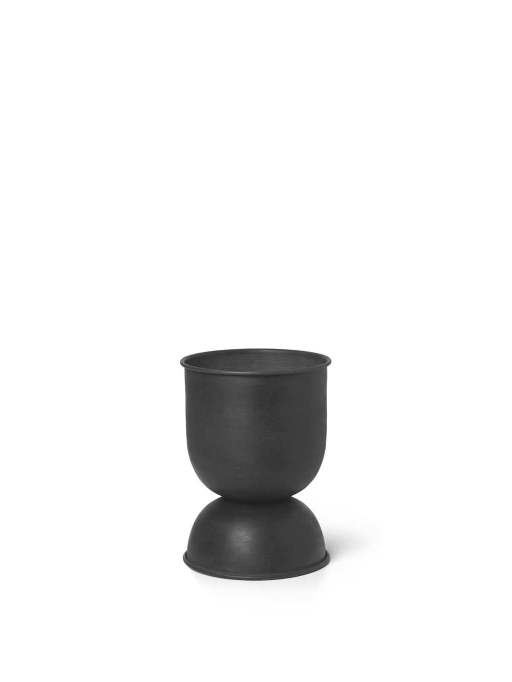 Hourglass Pot Extra Small - Black