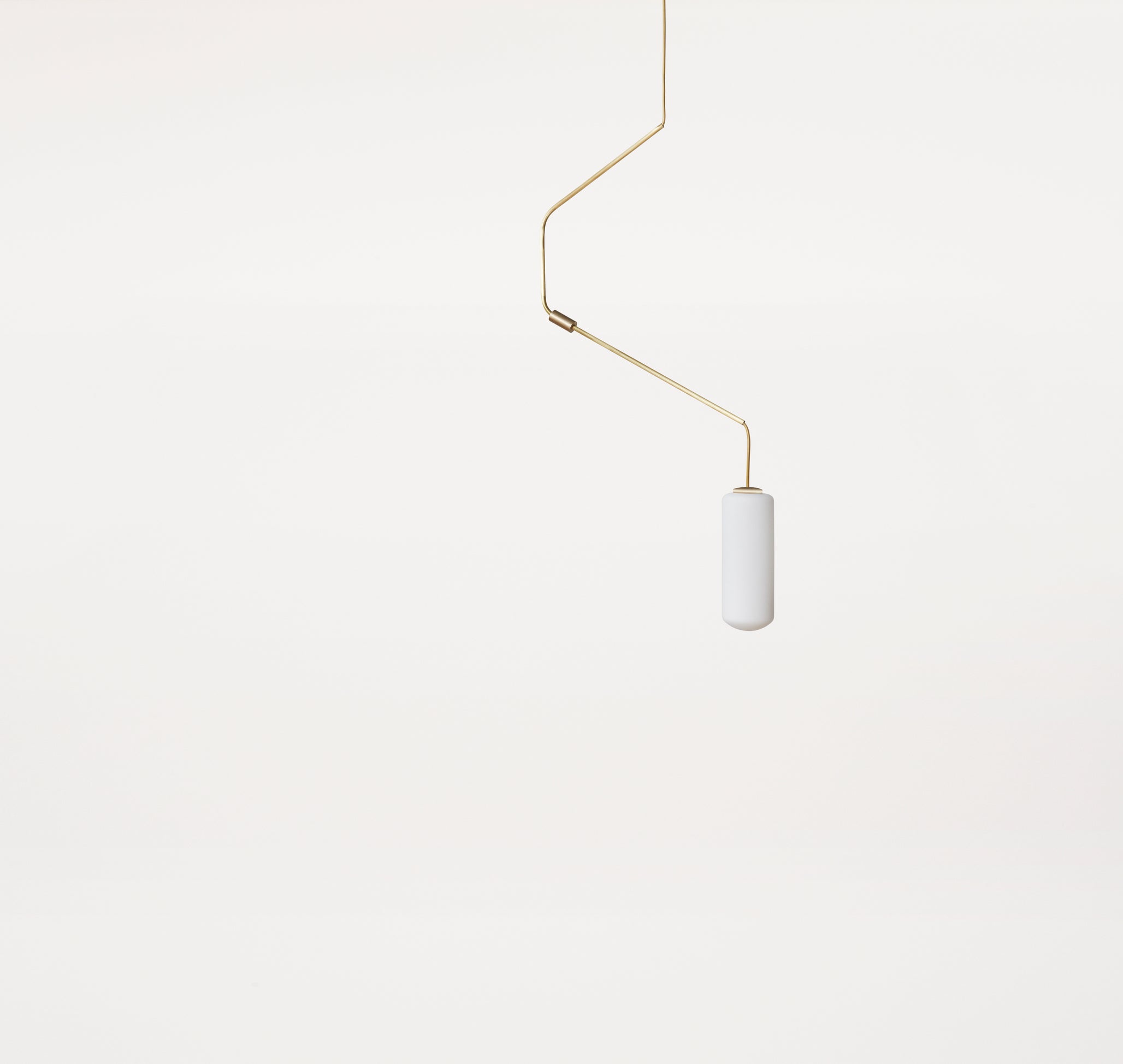 Ventus pendant l form 01 l brass