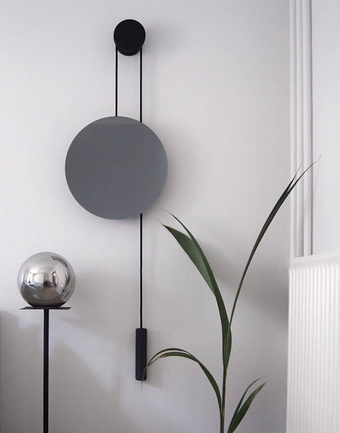 Rise and Shine Mirror - Burned Oak