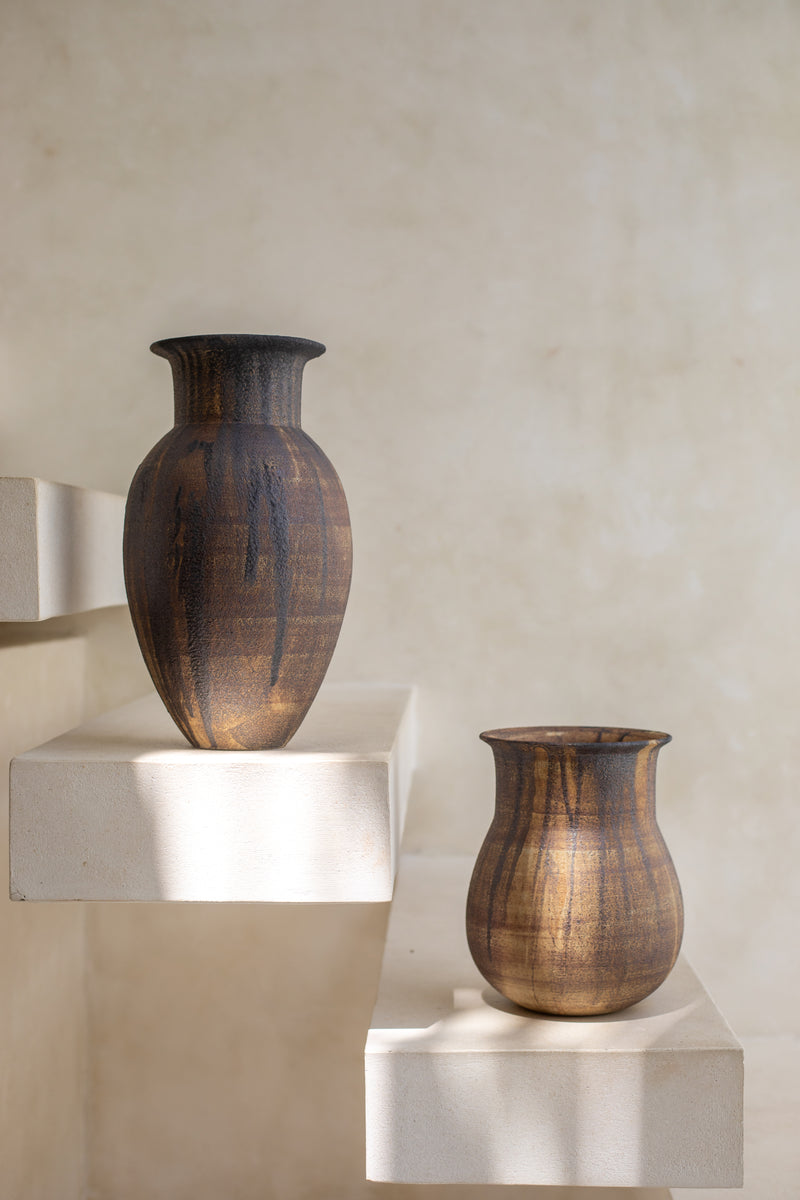 Titus Vase - Dry Rust