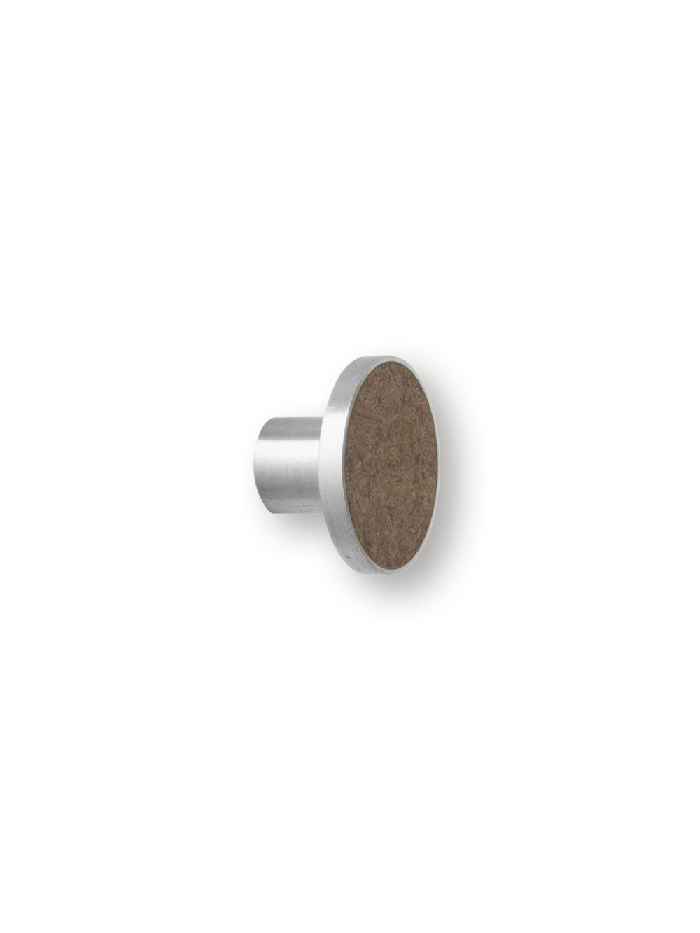 Hook Steel Marble Large - Brown