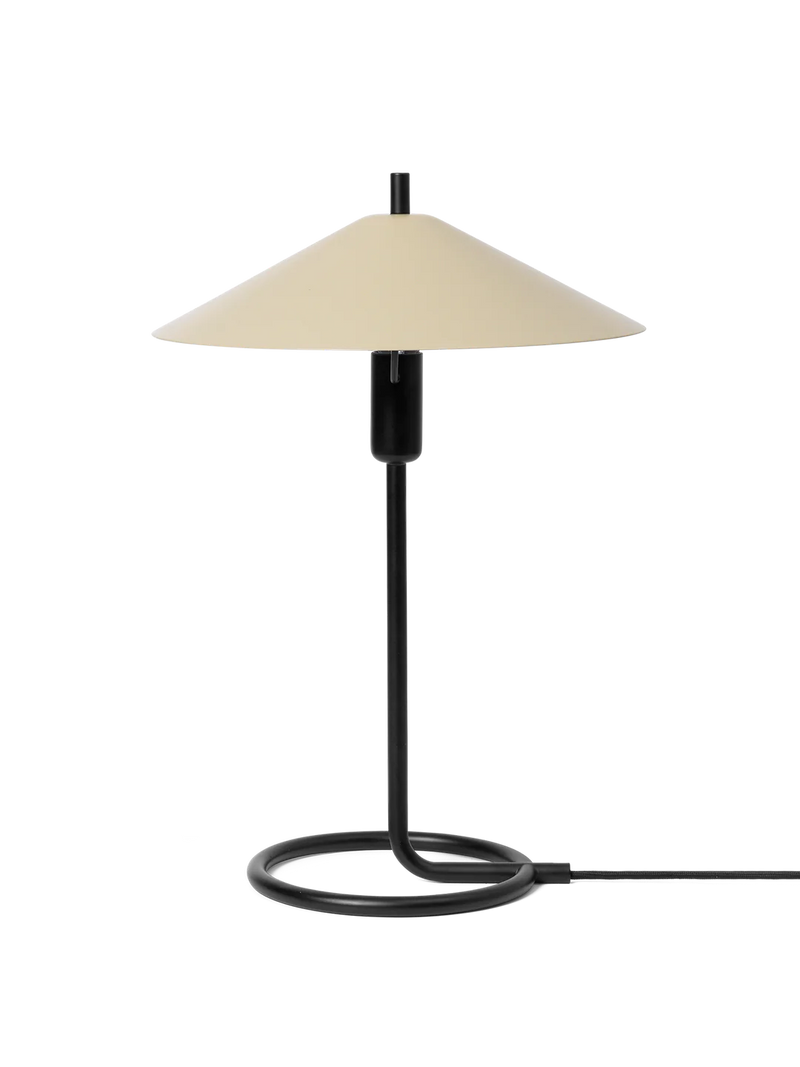 Filo Table Lamp - Black/Cashmere