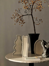 Paste Vase Curvy - Off-white