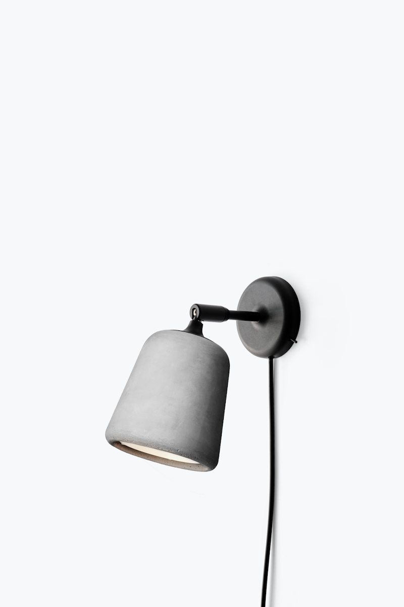 Material Wall Lamp - Light Grey Concrete
