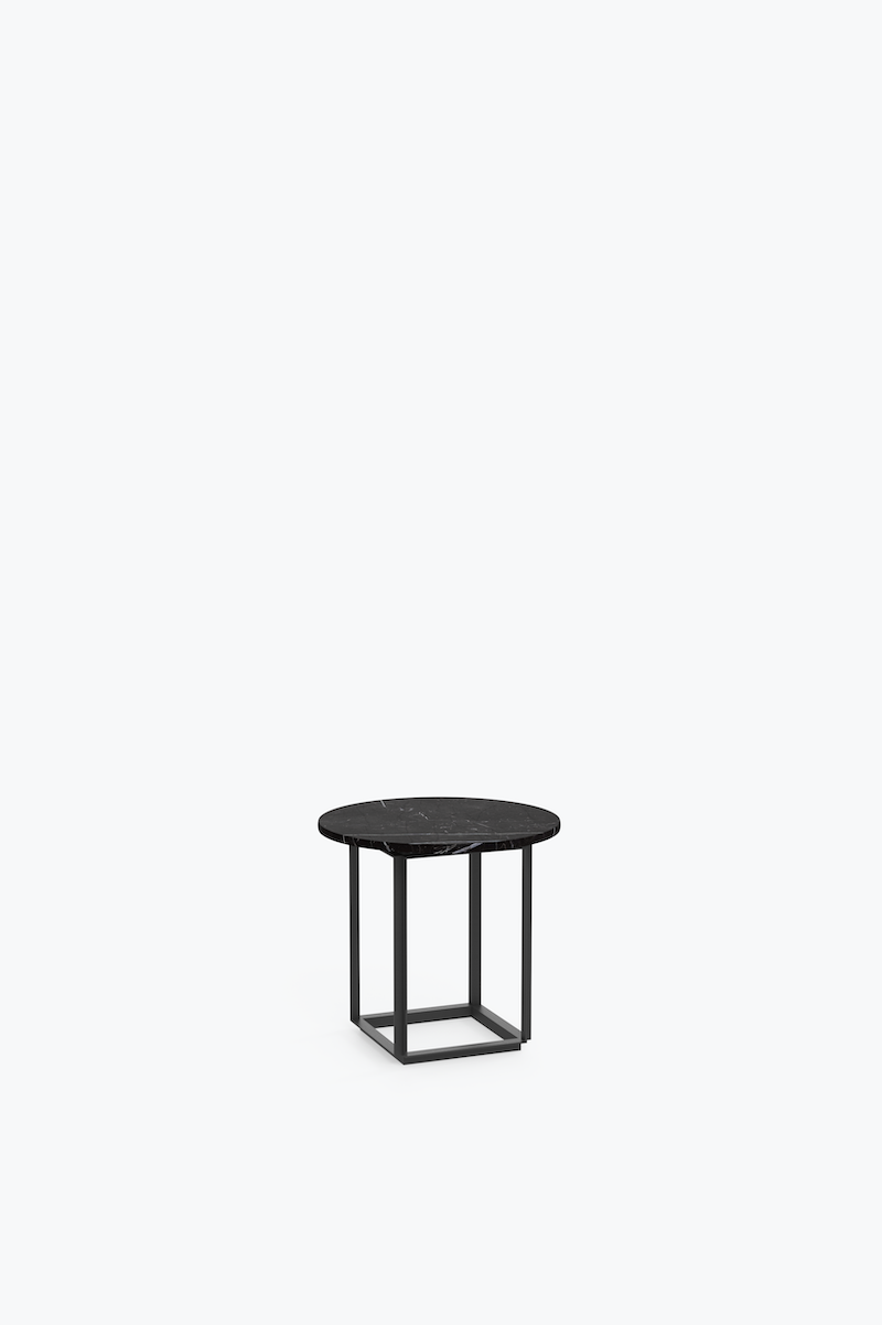 Florence Side Table - Black Marble