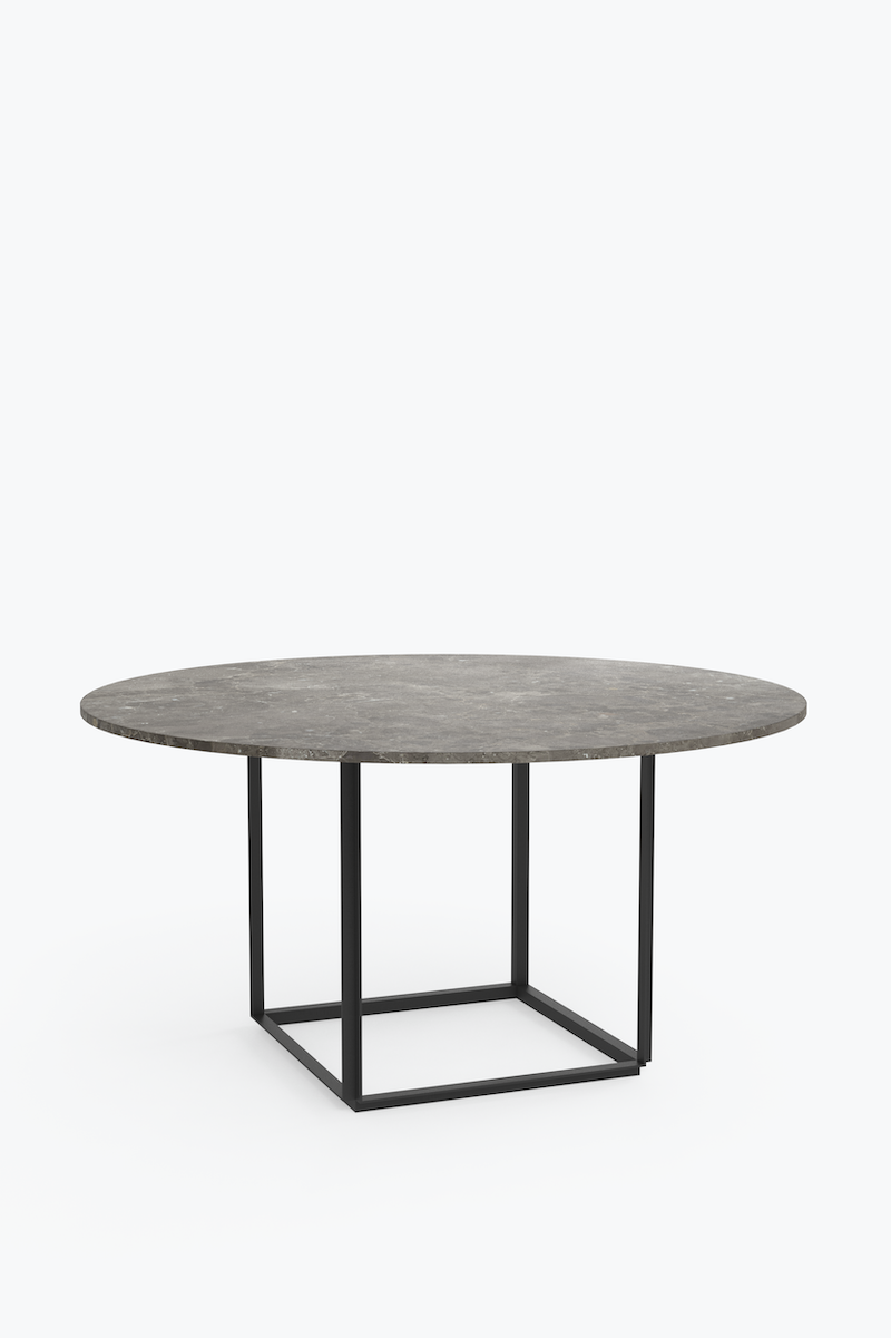 Florence Dining Table 145 cm - Gris Du Marais Marble