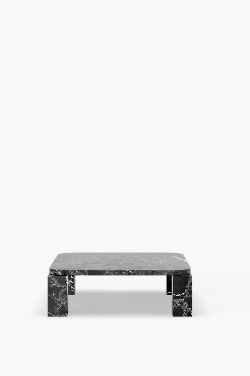 Atlas Coffee Table - Costa Black 82 x 82 cm