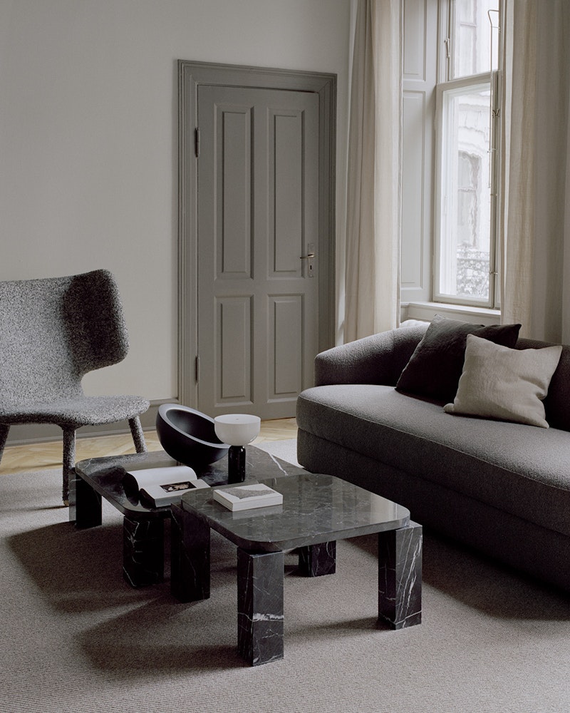 Atlas Coffee Table - Costa Black 60 x 60 cm