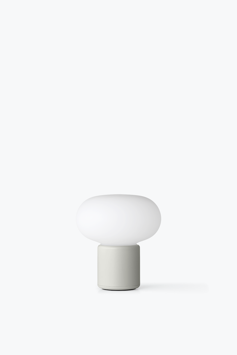 Karl-Johan Table Lamp Portable - Light Grey