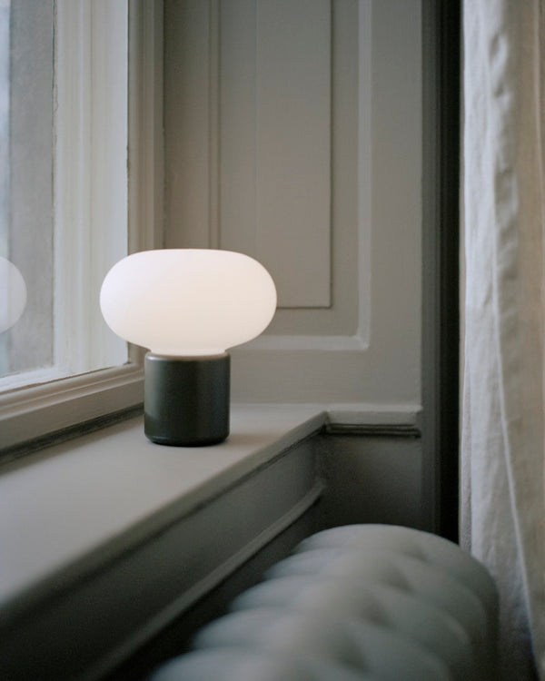 Karl-Johan Table Lamp Portable - Forest Green