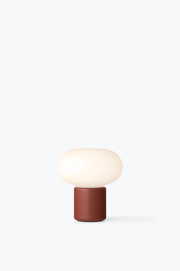 Karl-Johan Table Lamp Portable - Earth Red