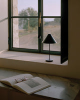 Brolly Table Lamp - Steel Black