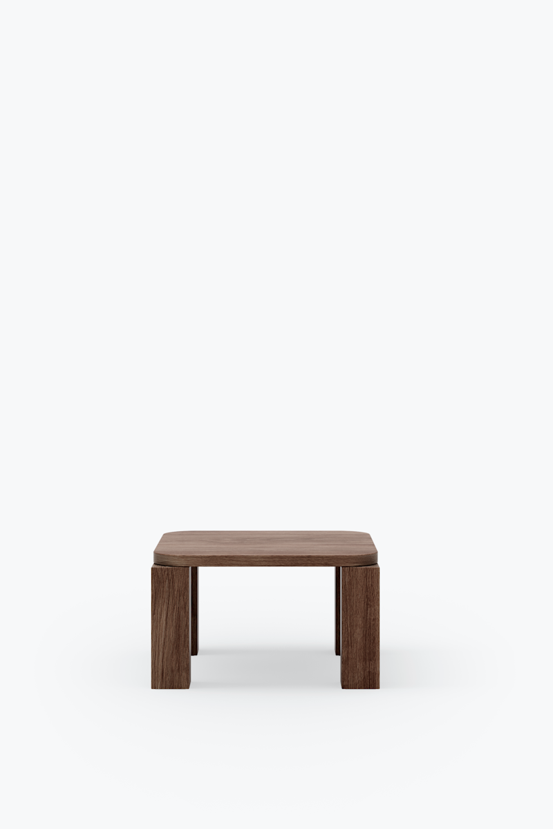 Atlas Coffee Table - Fumed Oak 60 x 60 cm