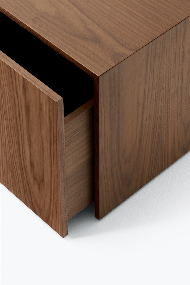 Mass Side Table - Walnut