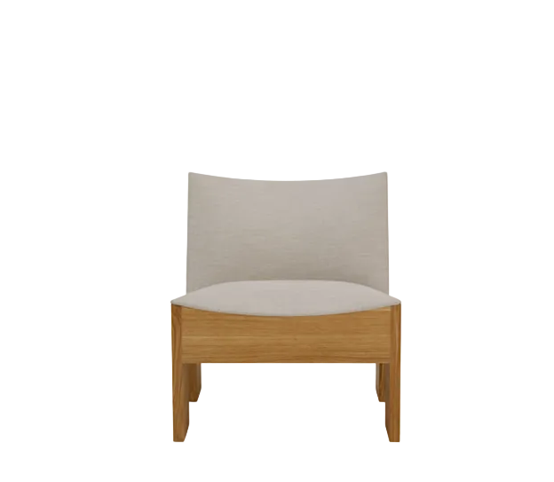 Tenon Lounge Chair - Natural Oak