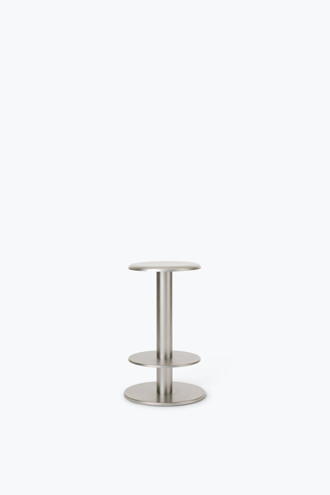 Coupe Barstool 65cm - Stainless Steel