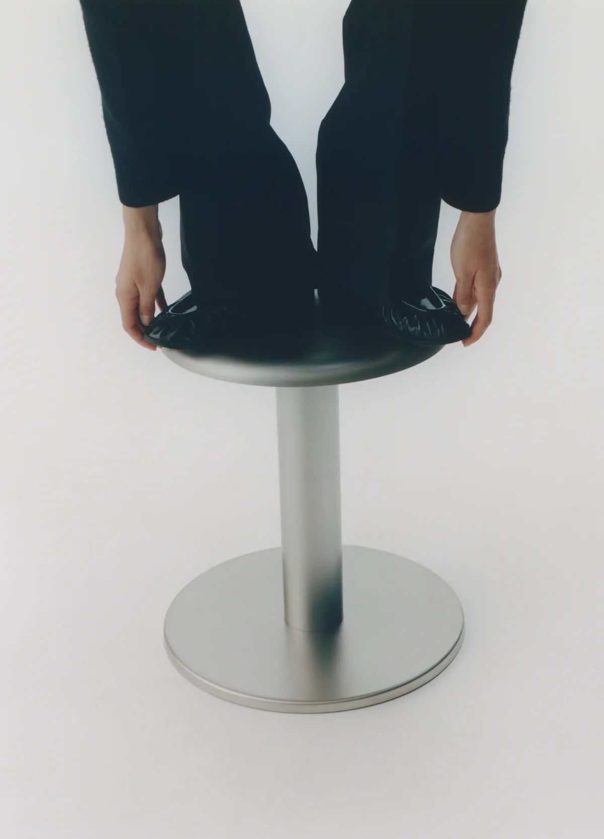 Coupe Stool - Stainless Steel
