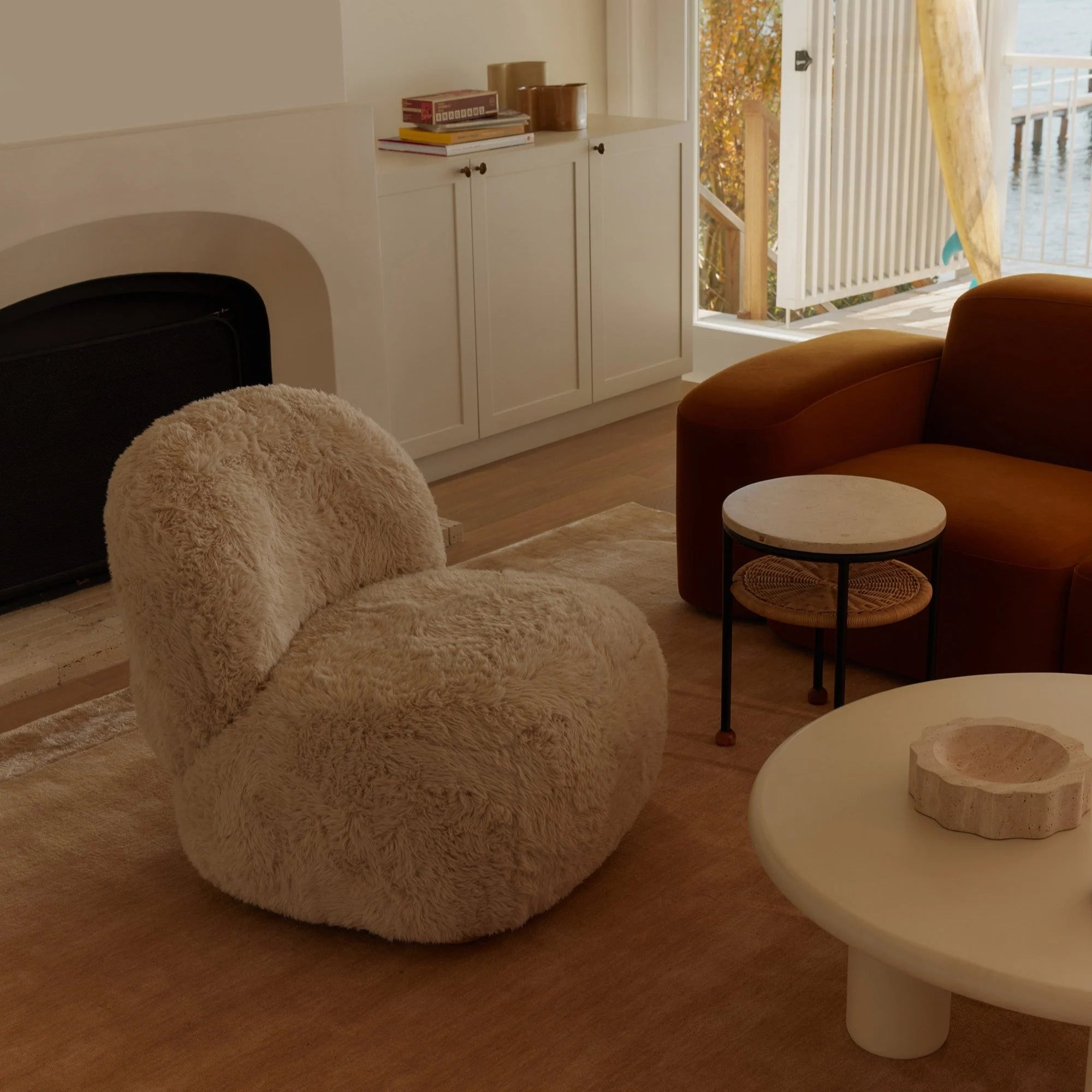 Swell Occasional Chair-Paddington Cashew