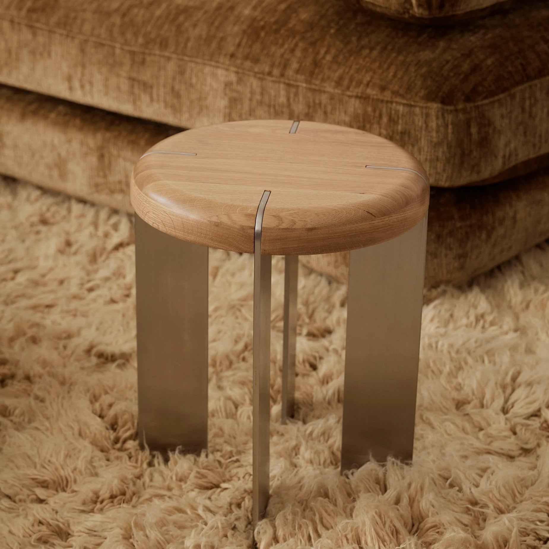 Etre Occasional Table - Stainless Steel