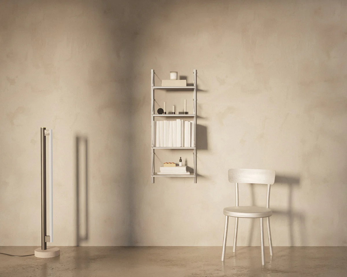 Shelf Library Single Section - H108.4 / W40