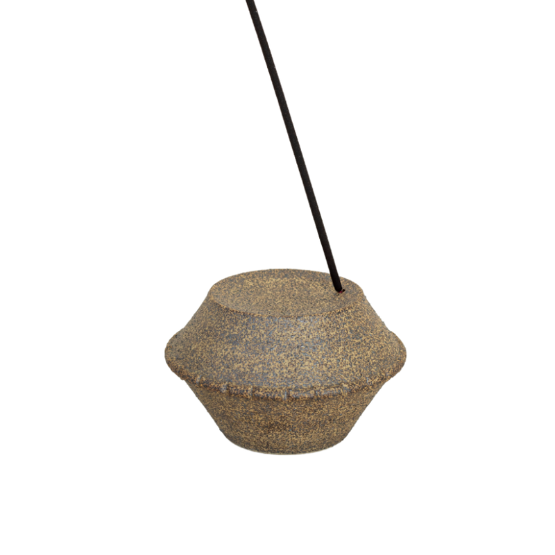 Amal Incense Holder - Speckled Iron