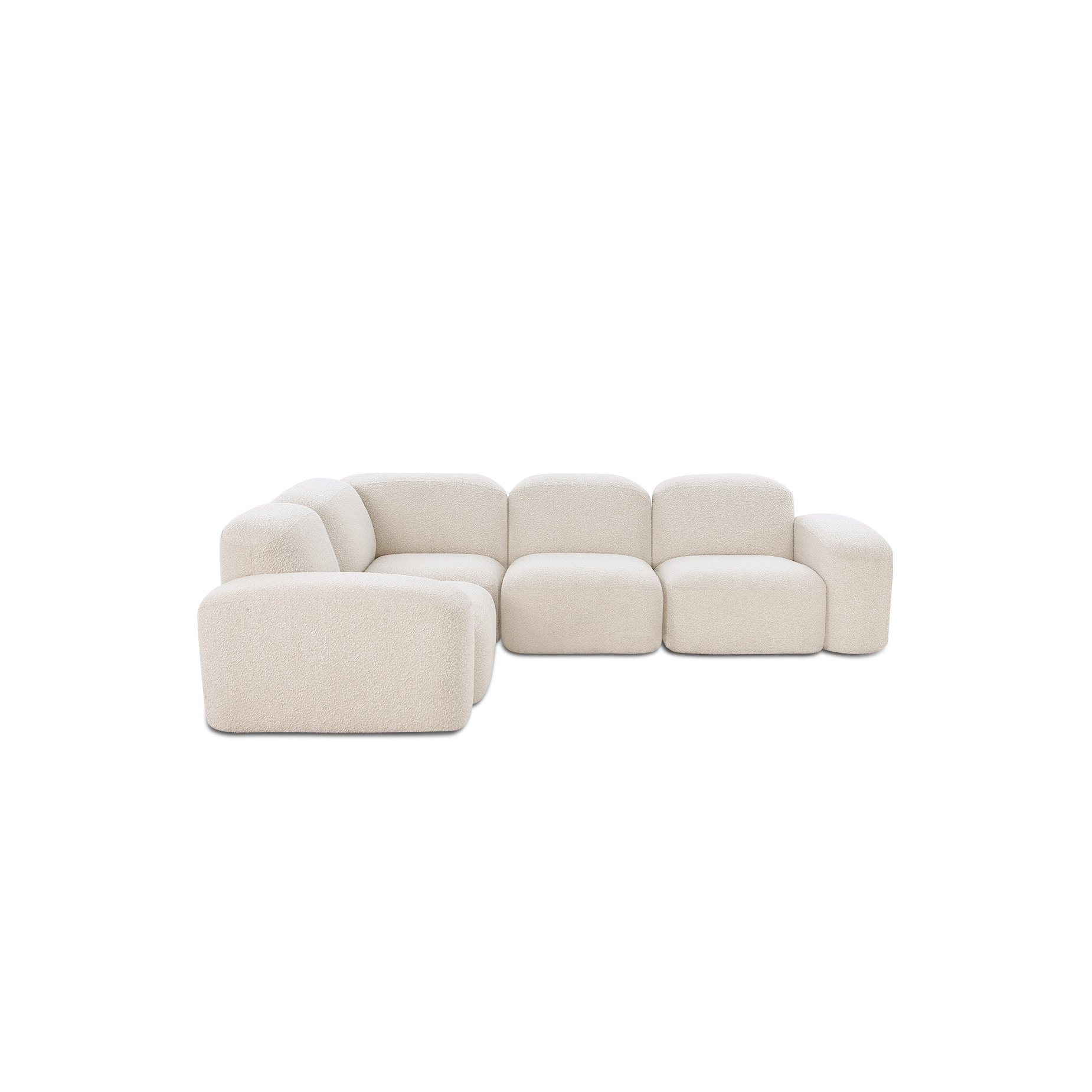 Muse 4 Piece Modular Sofa