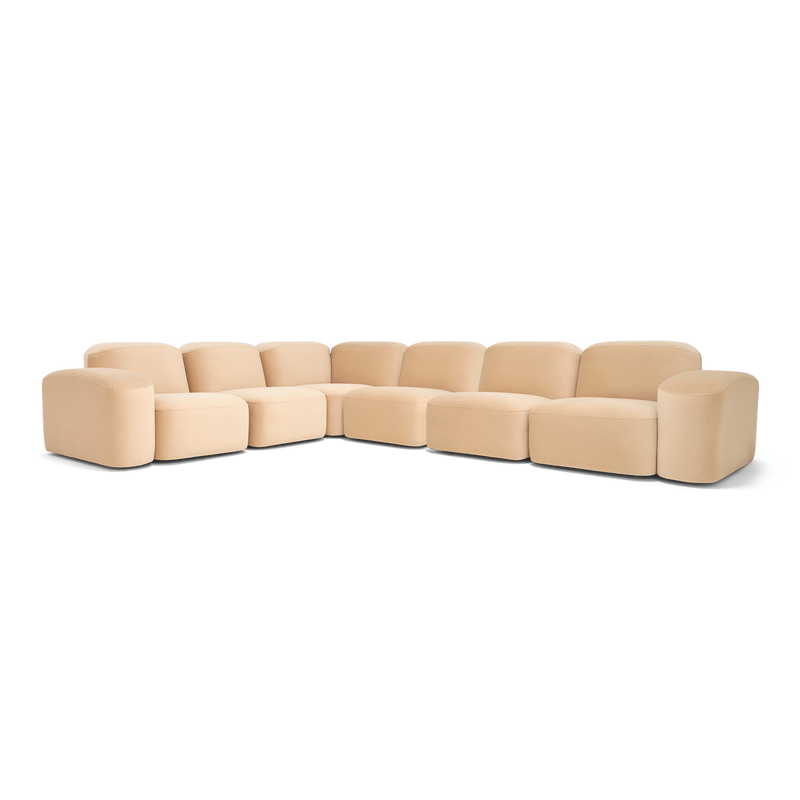 Muse 6 Piece Modular Sofa