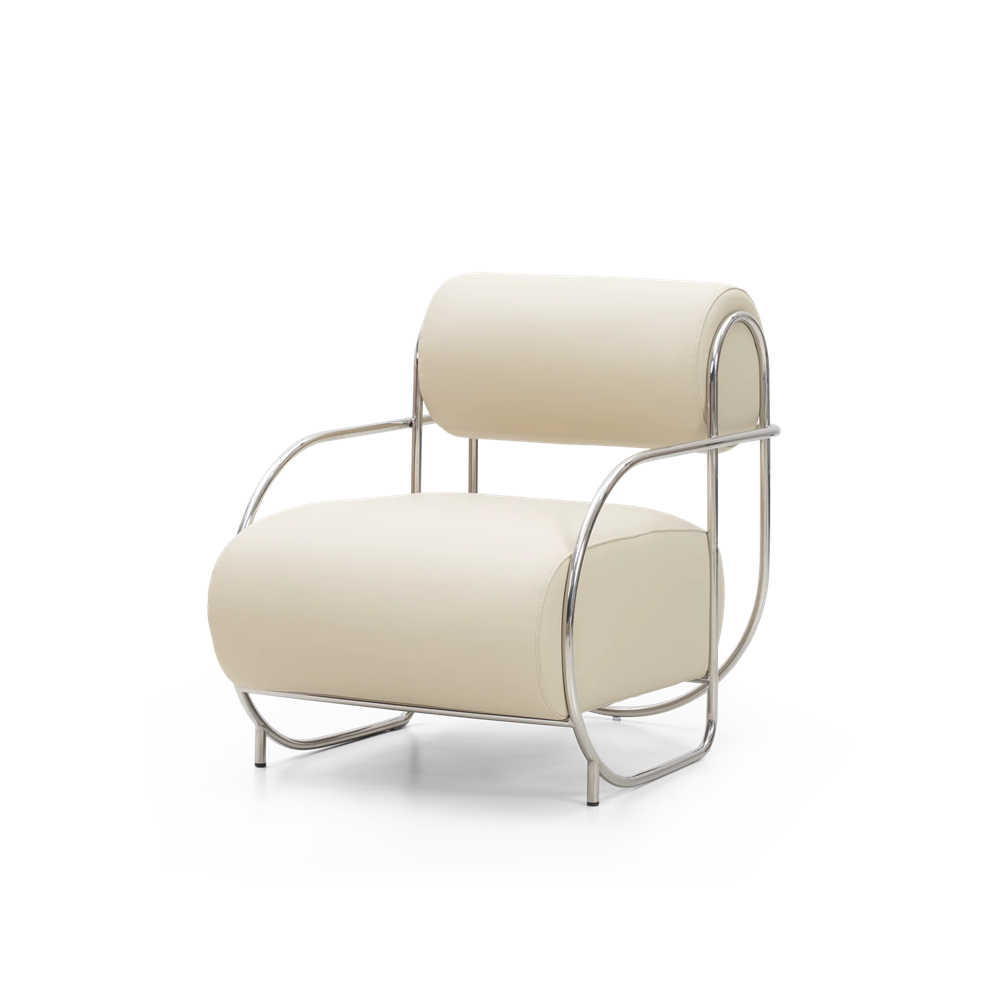 Chromeo Armchair - Simpson Cream