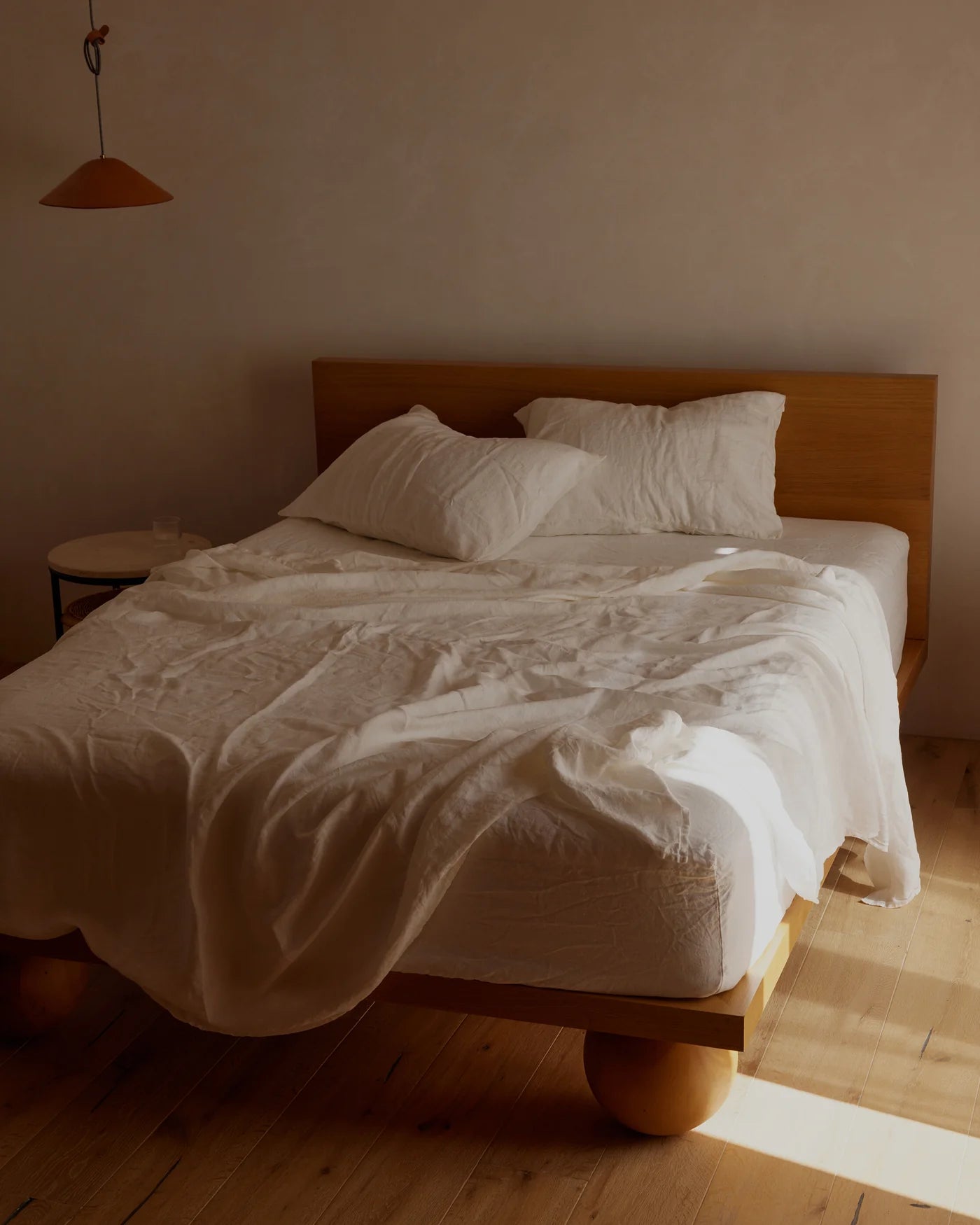 Yoko Queen Bed - Oak