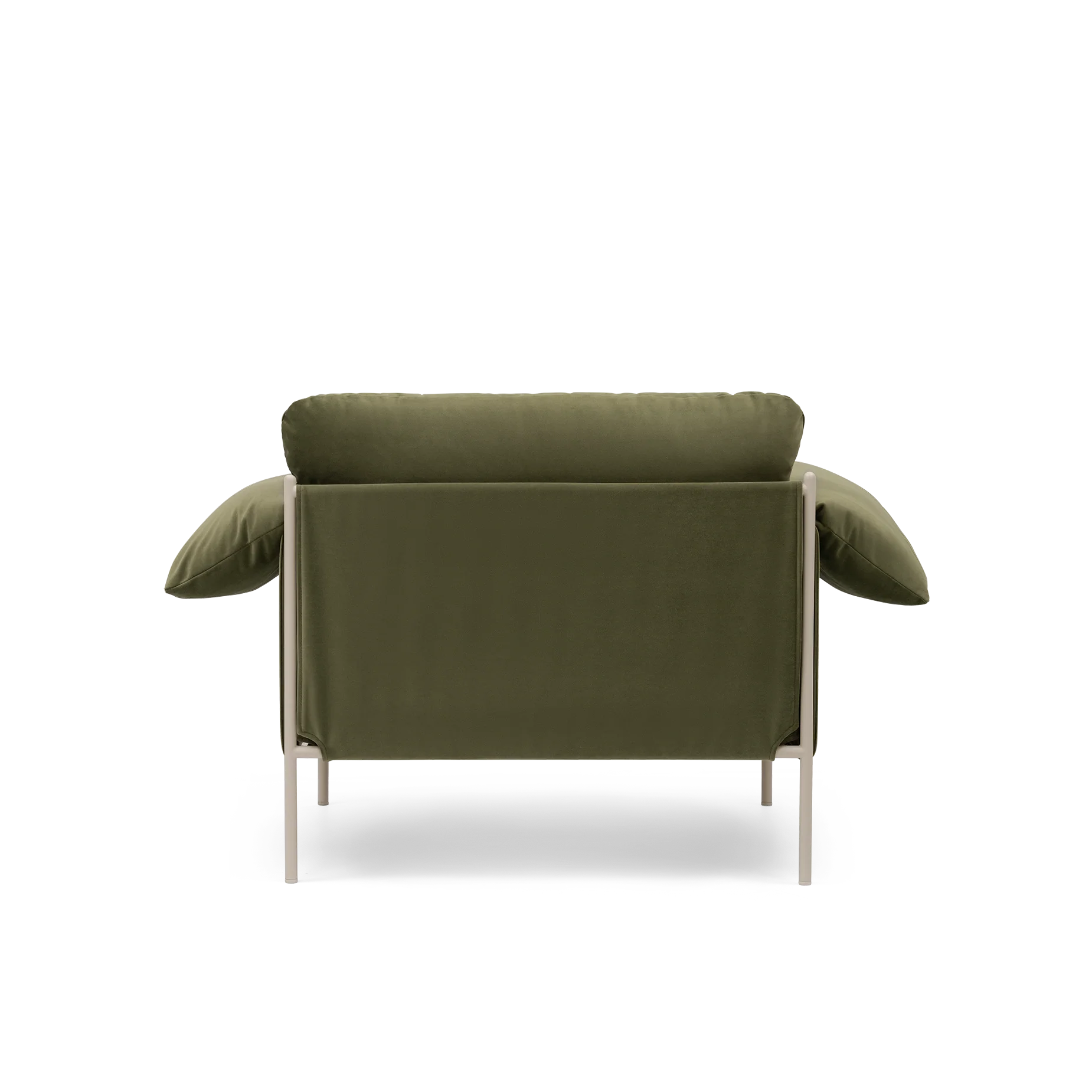 Alva Armchair - Nougat Frame