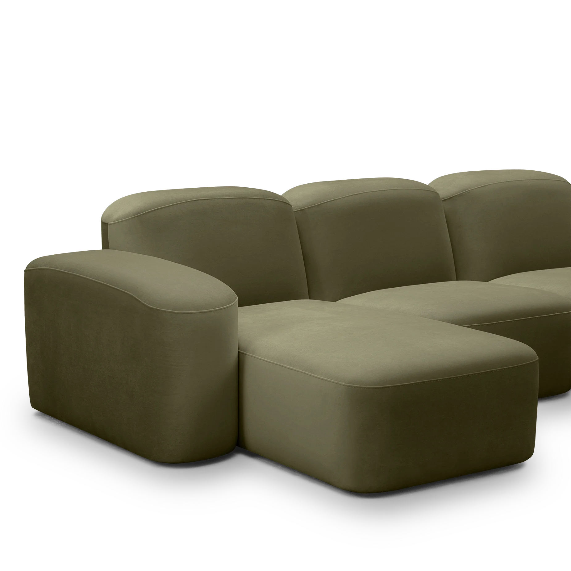 Muse 3 Seat Chaise Sofa - LHF
