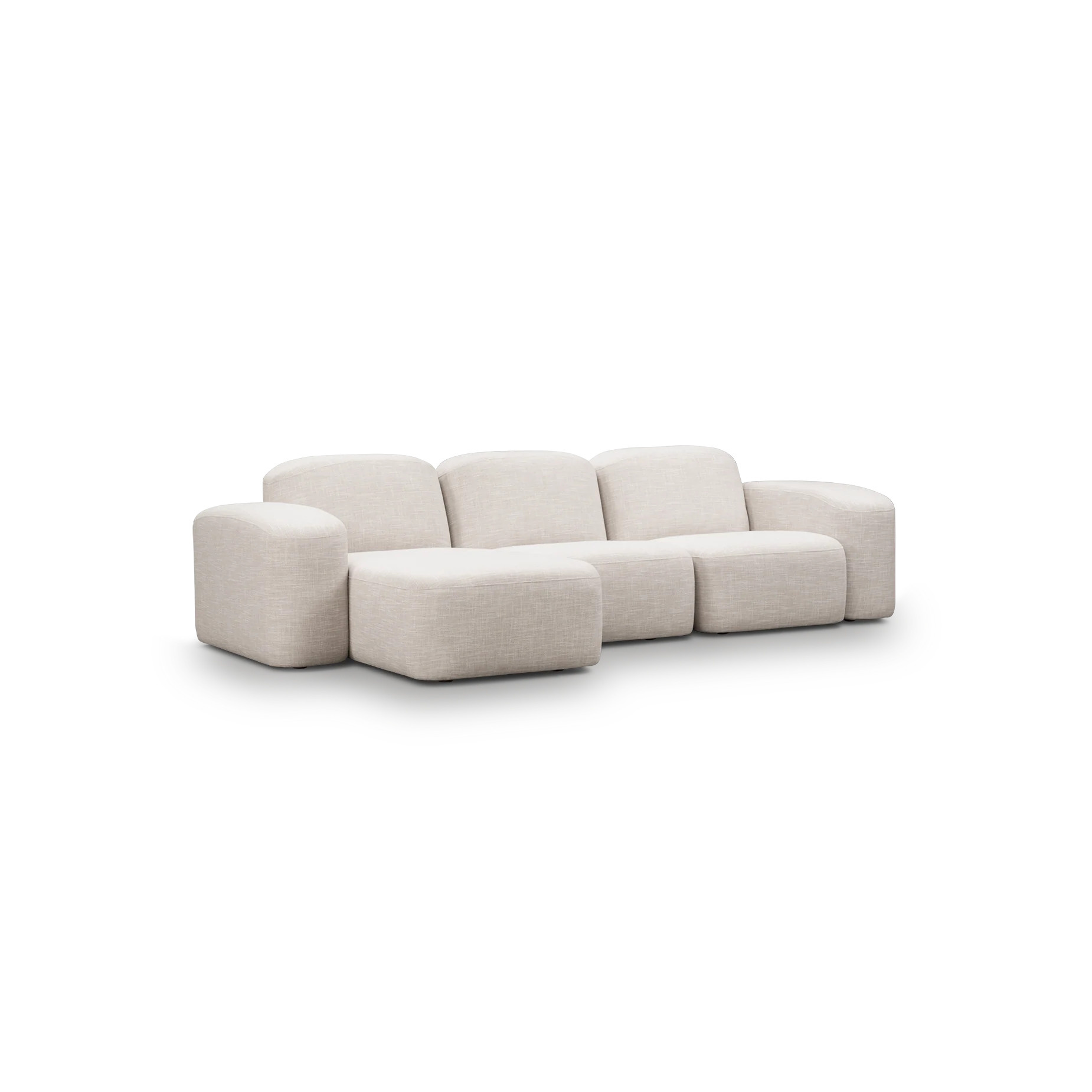 Muse 3 Seat Chaise Sofa - LHF